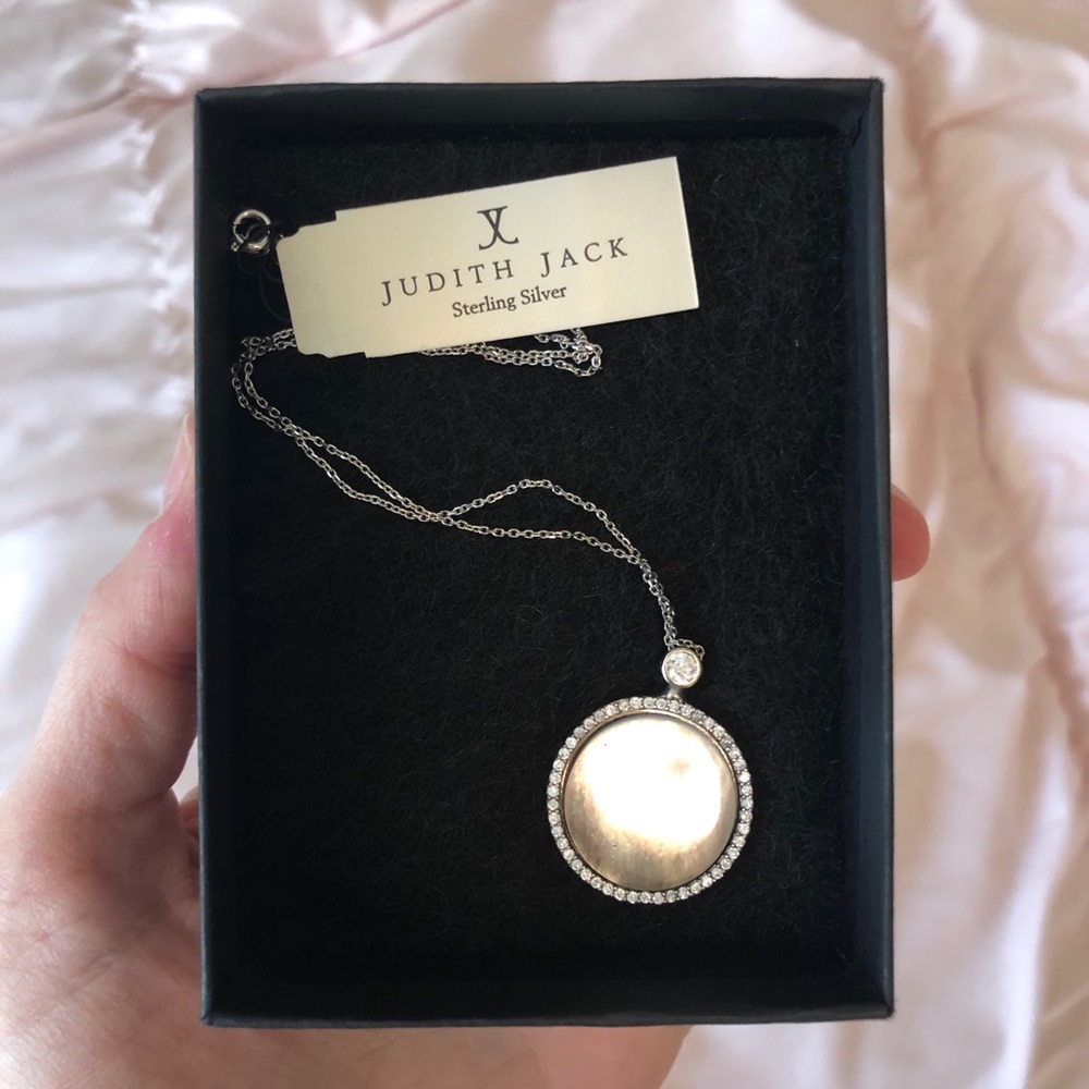 Judith Jack sterling silver necklace